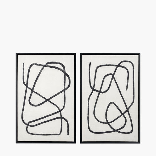 2 Set Abstract Canvas