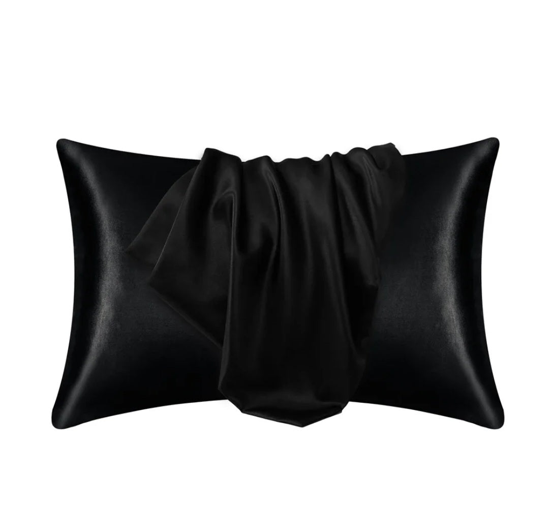 Silk Pillowcase Black