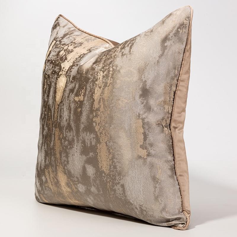 Beige Nude Snake Style Cushion Cover